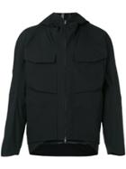The Viridi-anne Hooded Sports Jacket - Black