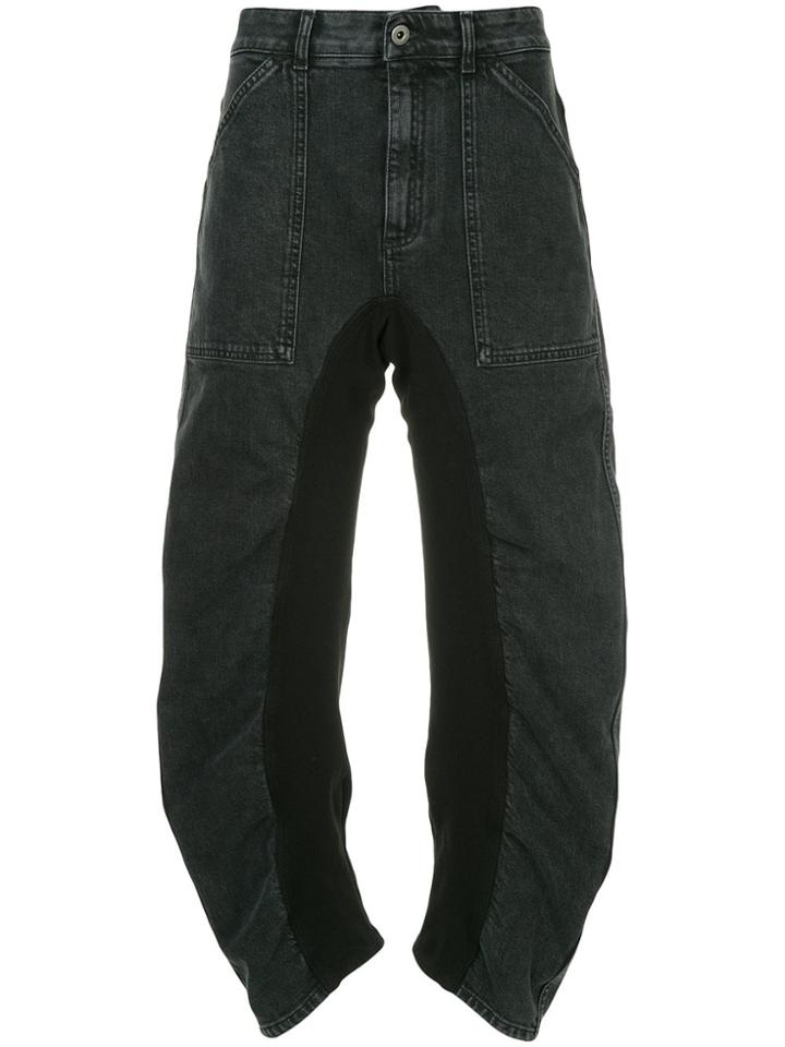 Stella Mccartney High-waist Ruched Jeans - Black