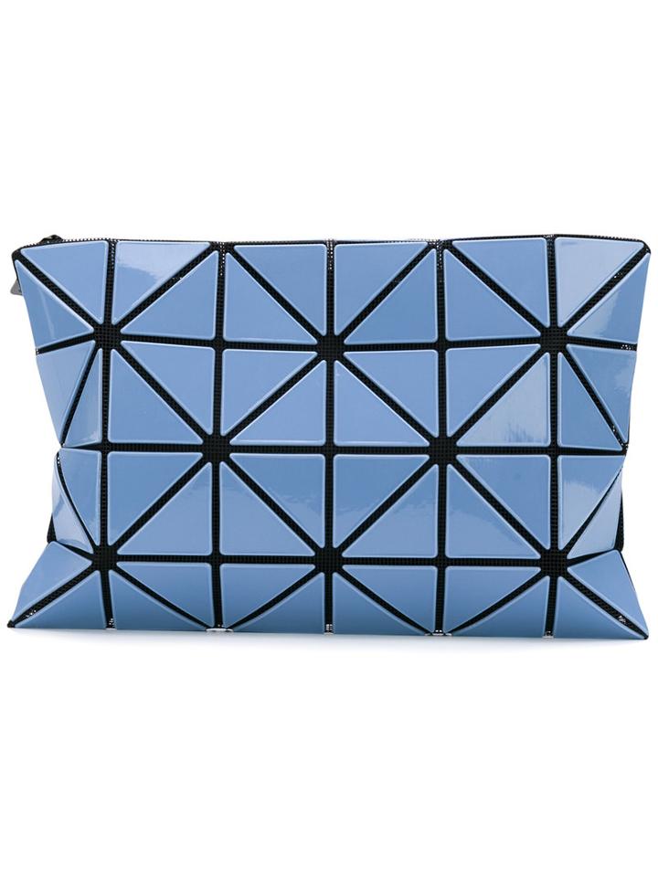 Bao Bao Issey Miyake - Lucent Gloss Clutch - Women - Nylon/polyester/zinc/pvc - One Size, Blue, Nylon/polyester/zinc/pvc