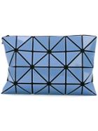 Bao Bao Issey Miyake - Lucent Gloss Clutch - Women - Nylon/polyester/zinc/pvc - One Size, Blue, Nylon/polyester/zinc/pvc