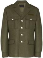 Prada Loden Military Jacket - Green