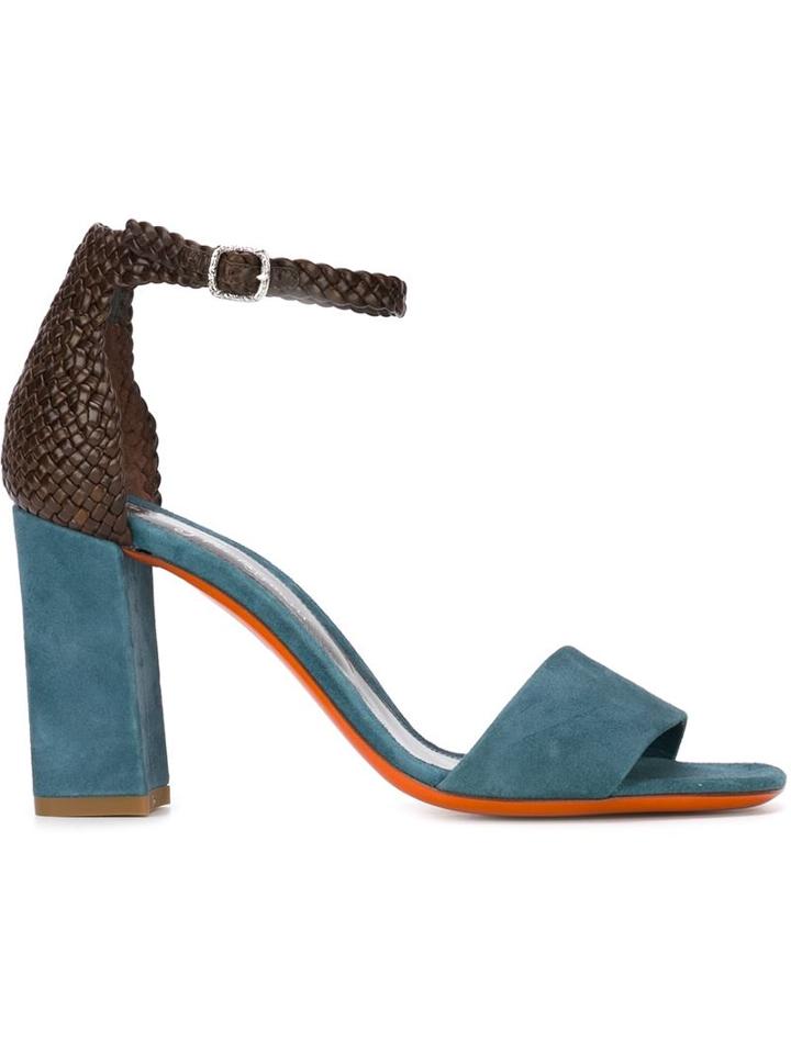 Santoni Braided Sandals