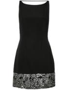 Haney Annelise Sleeveless Dress, Women's, Size: 12, Black, Spandex/elastane/silk Crepe