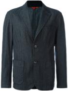 Barena Two Button Blazer, Men's, Size: 52, Blue, Cotton