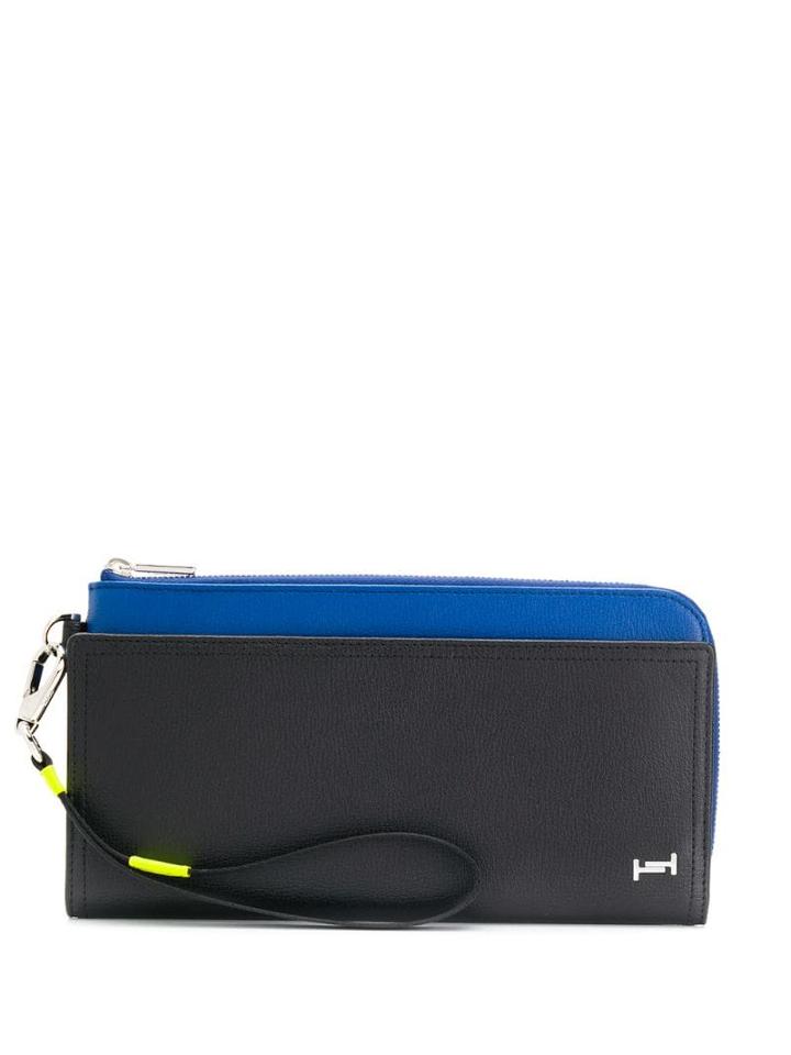 Tod's Boarding Pass Wallet - Blue