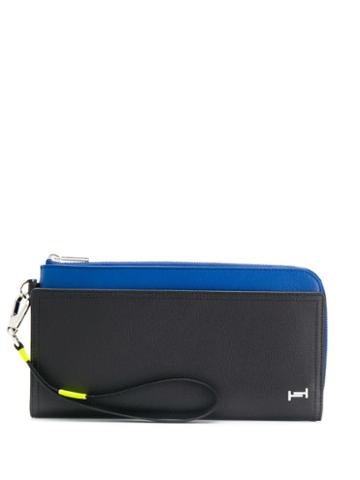 Tod's Boarding Pass Wallet - Blue
