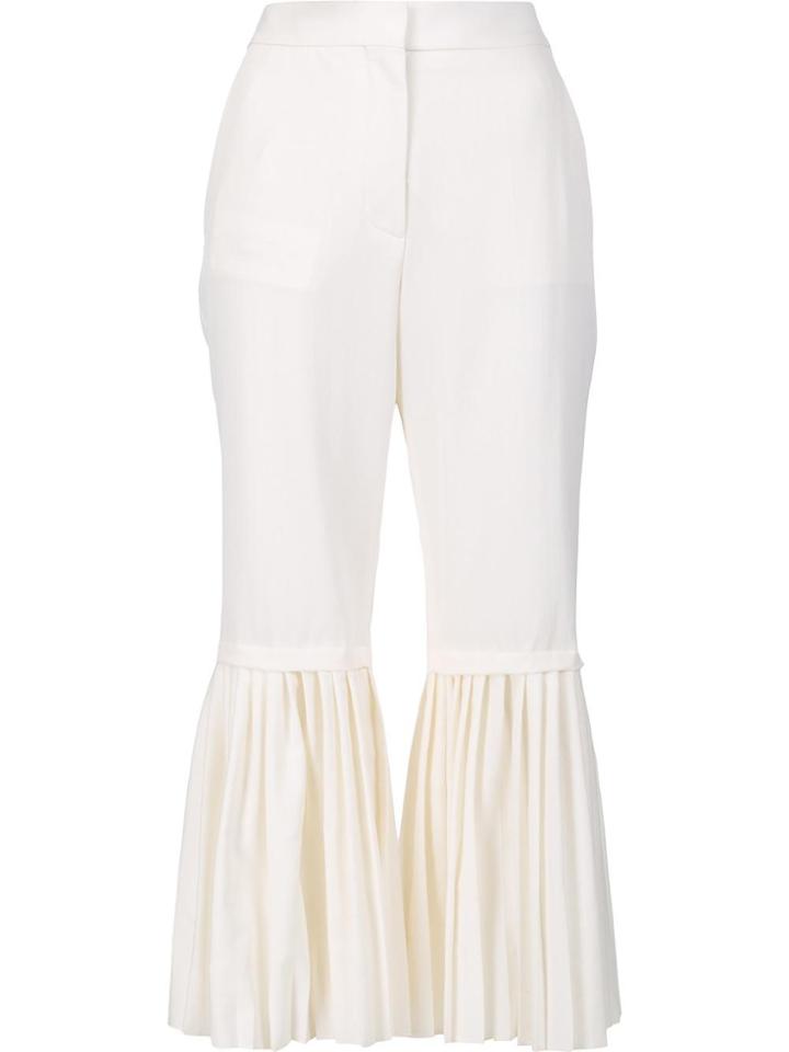 Stella Mccartney 'strong Lines' Trousers - White