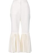 Stella Mccartney 'strong Lines' Trousers - White