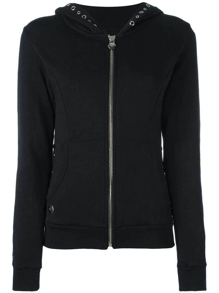 Philipp Plein - Linlithgow Hoodie - Women - Cotton - M, Women's, Black, Cotton