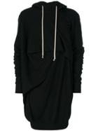Rick Owens Drkshdw Oversized Hoodie - Black
