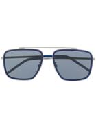 Dolce & Gabbana Eyewear Aviator Frame Sunglasses - Blue