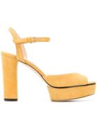Jimmy Choo Peachy 105 Sandals - Yellow
