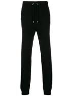 Balmain Knitted Logo Track Pants - Black