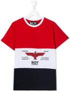 Boy London Kids Teen Logo Print T-shirt - Red