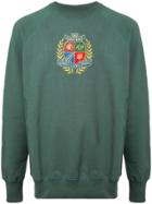 Aimé Leon Dore Embroidered Emblem Sweatshirt - Green