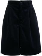 Comme Des Garçons Shirt Wide Leg Shorts - Blue