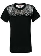 Twin-set Lace-panelled T-shirt - Black