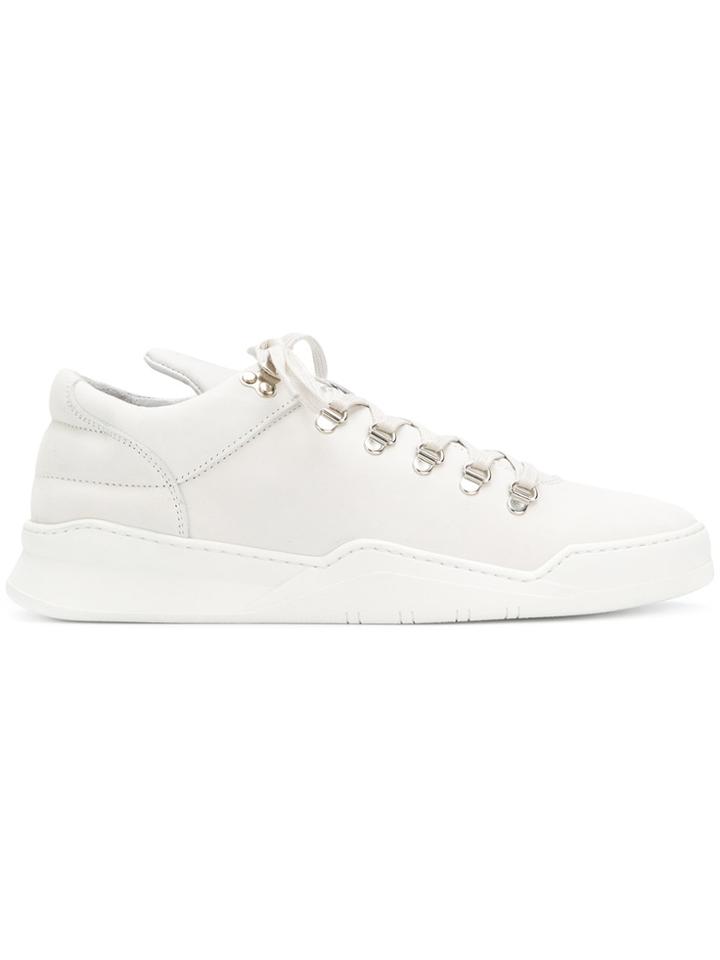 Filling Pieces Low Top Astro Sneakers - White