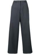 Prada Pre-owned 2000's Wide-leg Trousers - Grey