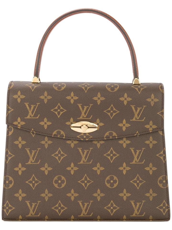 Louis Vuitton Vintage Monogram Malesherbes Tote Bag - Brown