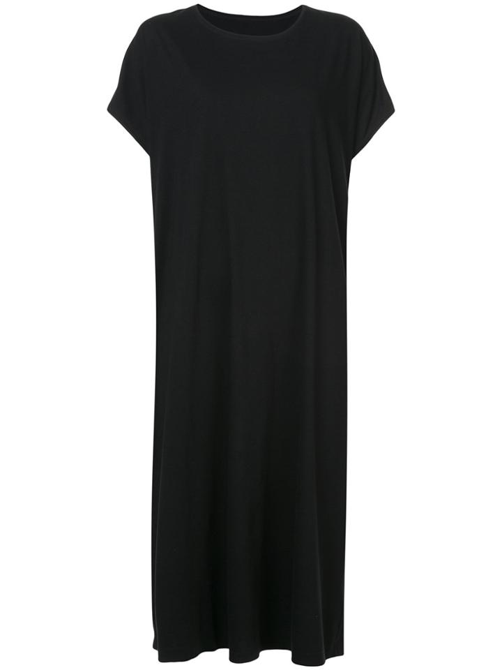 Mm6 Maison Margiela Baggy T-shirt Dress - Black