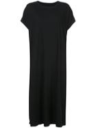 Mm6 Maison Margiela Baggy T-shirt Dress - Black