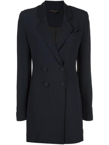 Kiki De Montparnasse Tuxedo Mini Dress - Blue
