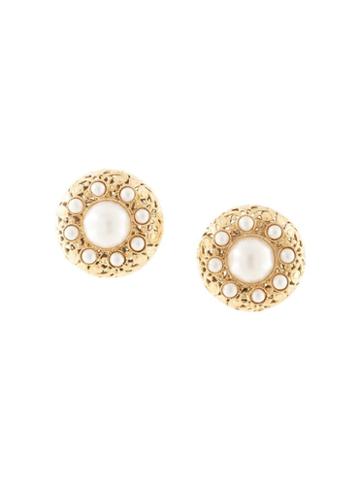 Chanel Pre-owned Oriental Style Earrings - Gold