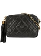 Chanel Vintage Tassel Camera Bag - Black
