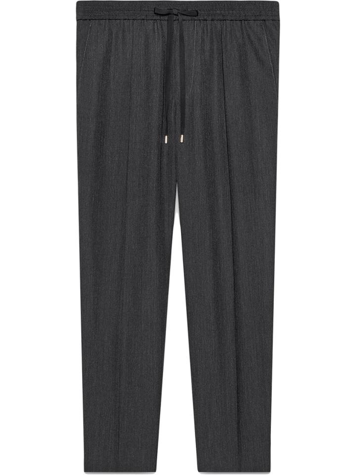 Gucci Tailored Wool Jogging Pant - Grey