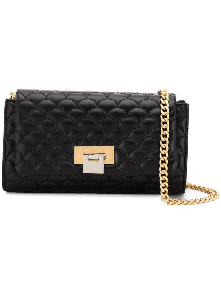 Visone Mini Crossbody Bag - Black