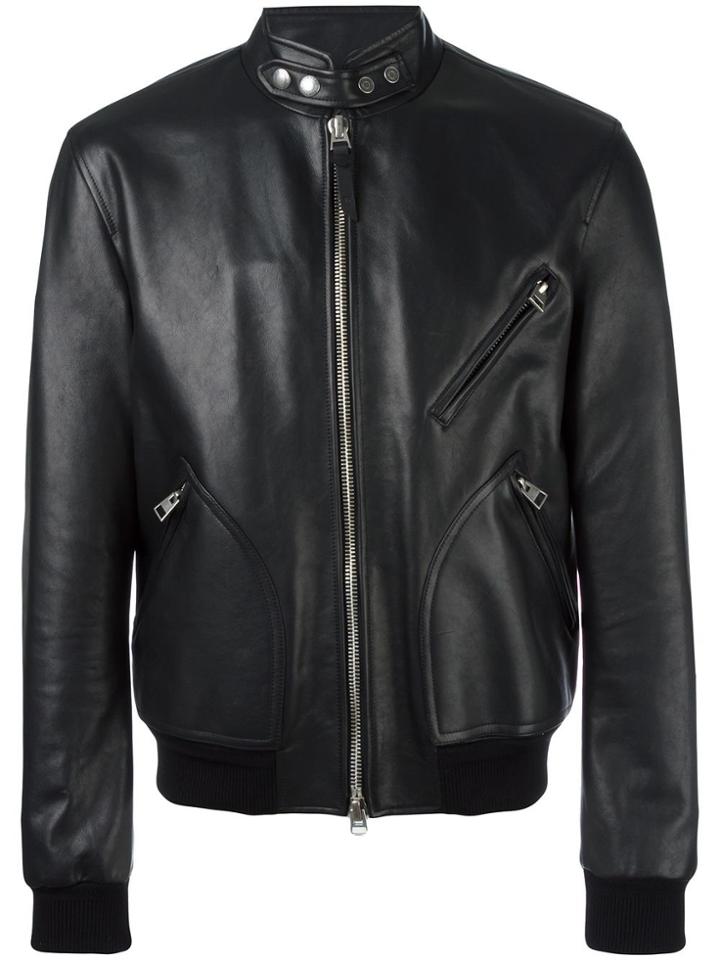 Tom Ford Zipped Pocket Jacket - Black