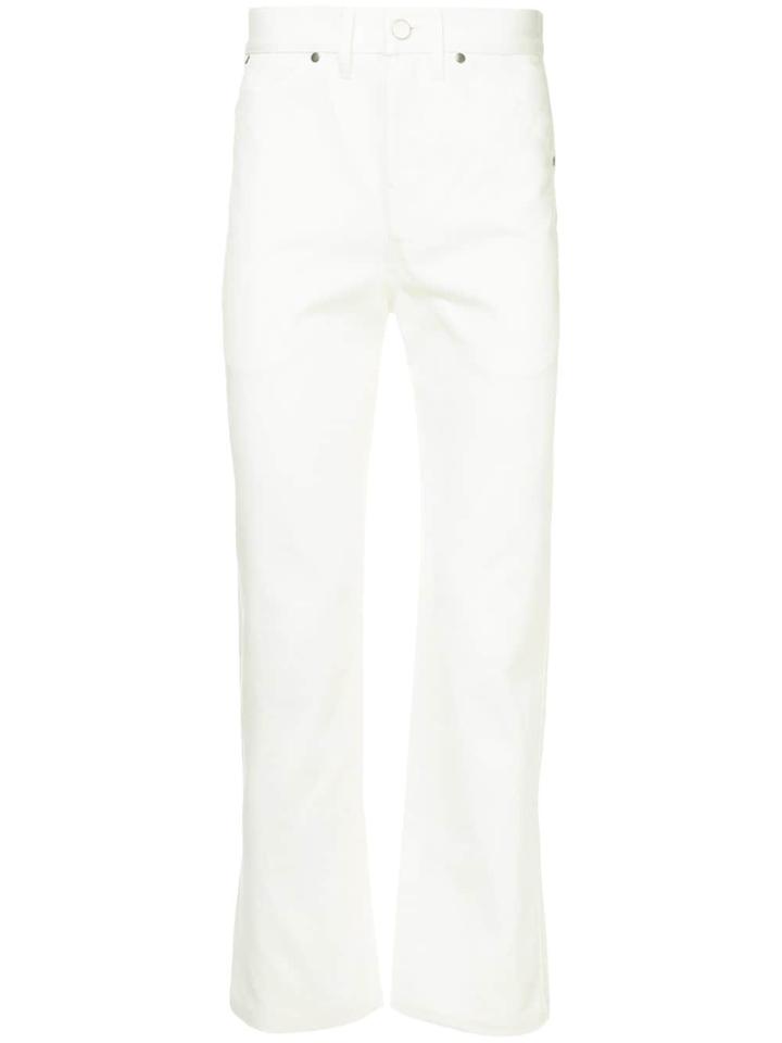 Lemaire Skinny Fitted Jeans - White