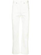 Lemaire Skinny Fitted Jeans - White