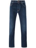 Jacob Cohen Slim-fit Jeans, Men's, Size: 36, Cotton/spandex/elastane