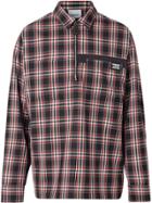 Burberry Logo Detail Check Wool Twill Shirt - Multicolour