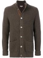 N.peal Chunky Waffle Jacket - Brown