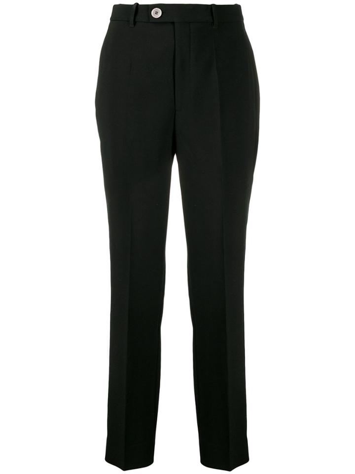 Gucci High-waisted Tailored Trousers - Black
