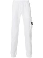 Stone Island Slim Leg Track Trousers - White