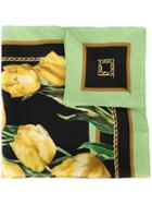 Dolce & Gabbana Tulip Print Scarf, Women's, Silk