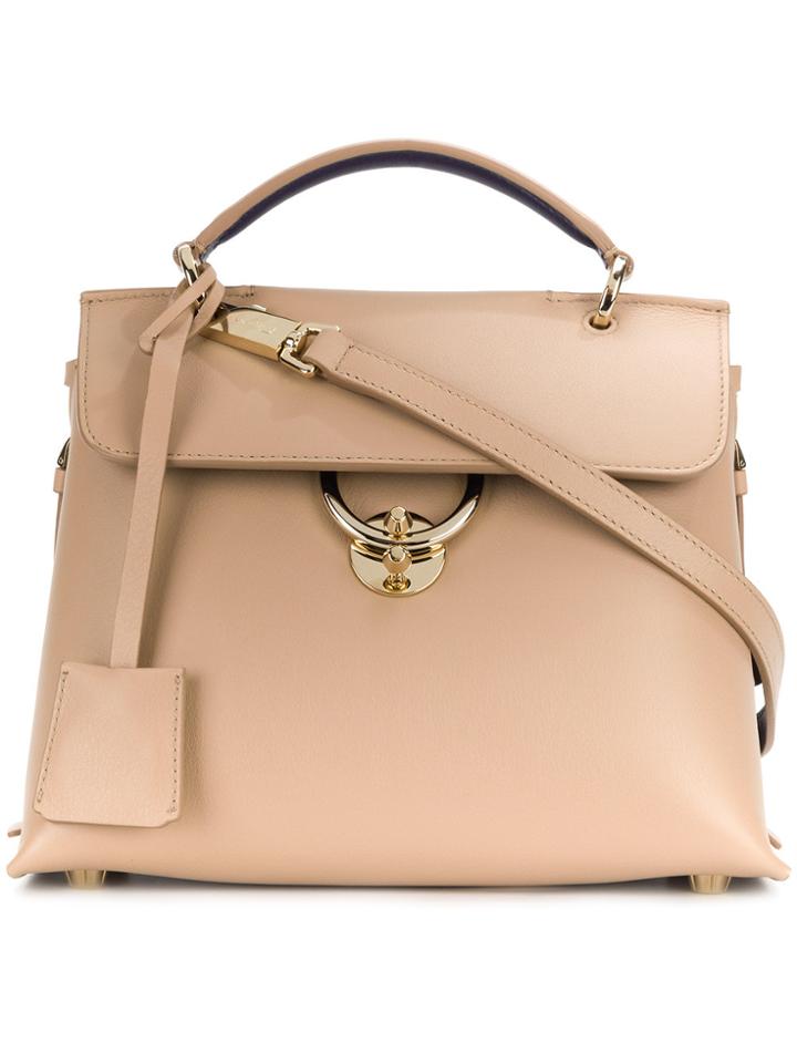 Salvatore Ferragamo Jet Set Tote - Nude & Neutrals