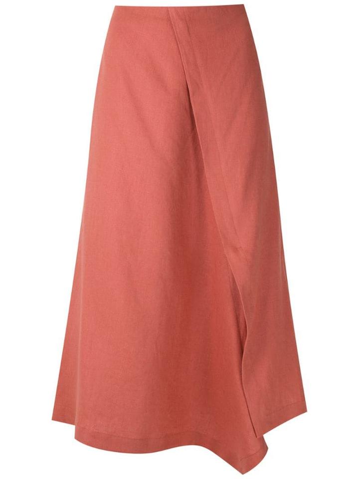 Alcaçuz Mafalda Wrap Skirt - Orange