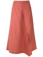 Alcaçuz Mafalda Wrap Skirt - Orange
