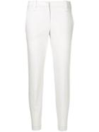 Brunello Cucinelli Cropped Skinny-fit Trousers - Neutrals