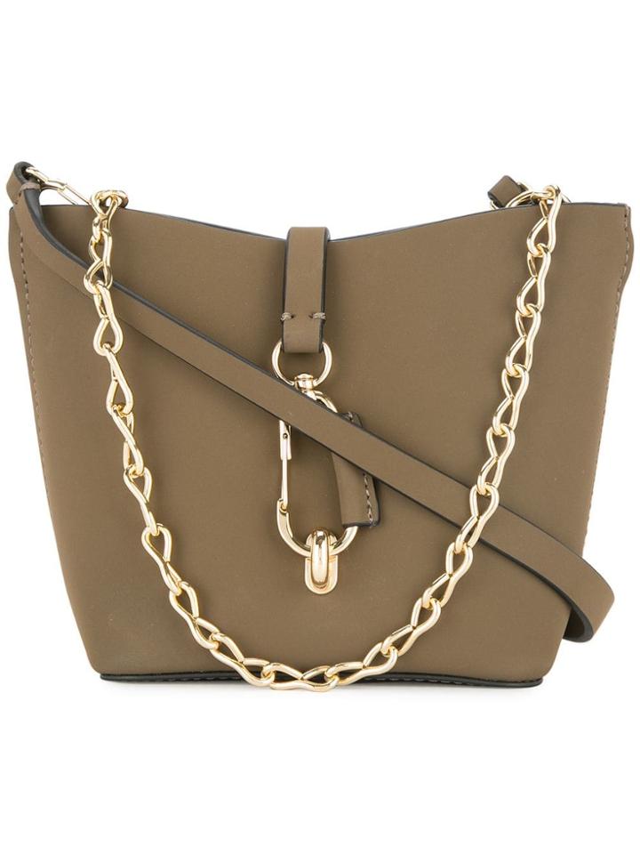 Zac Zac Posen Belay Chain Shoulder Bag - Brown