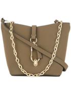 Zac Zac Posen Belay Chain Shoulder Bag - Brown
