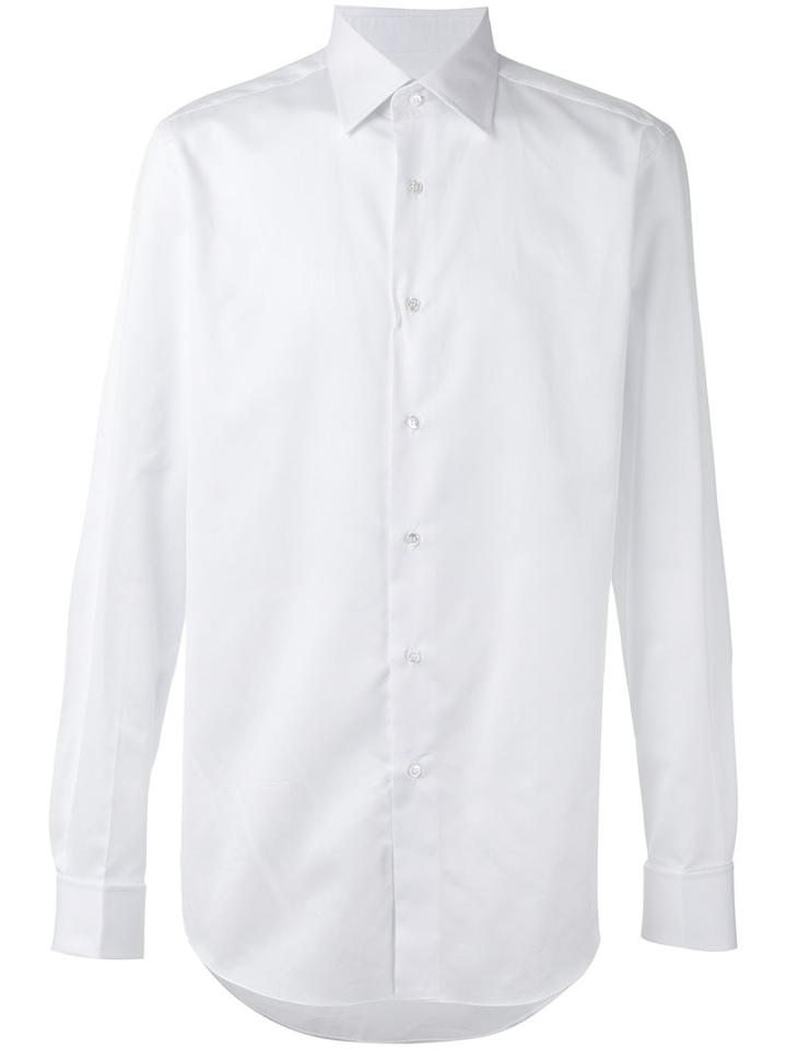 Brioni - Classic Shirt - Men - Cotton - 42, White, Cotton