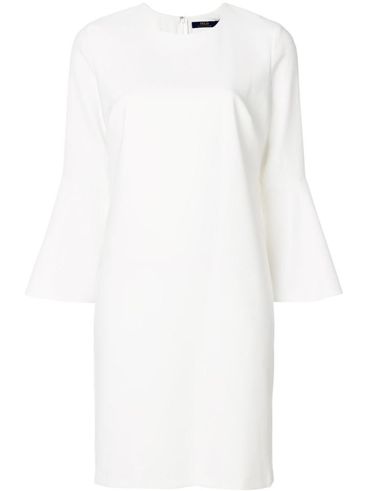 Polo Ralph Lauren Flared Sleeve Dress - White