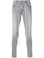 Represent Essential Slim-fit Jeans - Grey