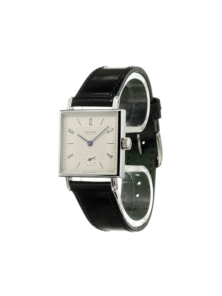 Nomos 'tetra 27' Analog Watch, Women's, Black